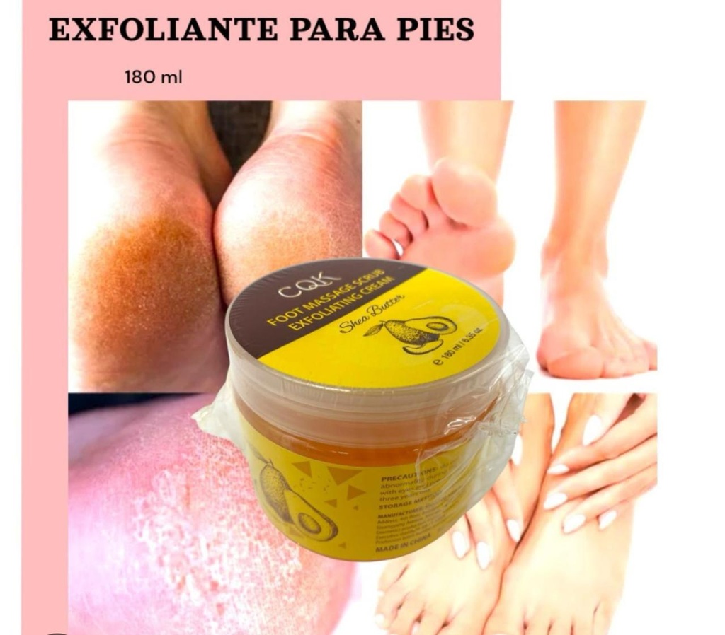 Exfoliante para pies CQK