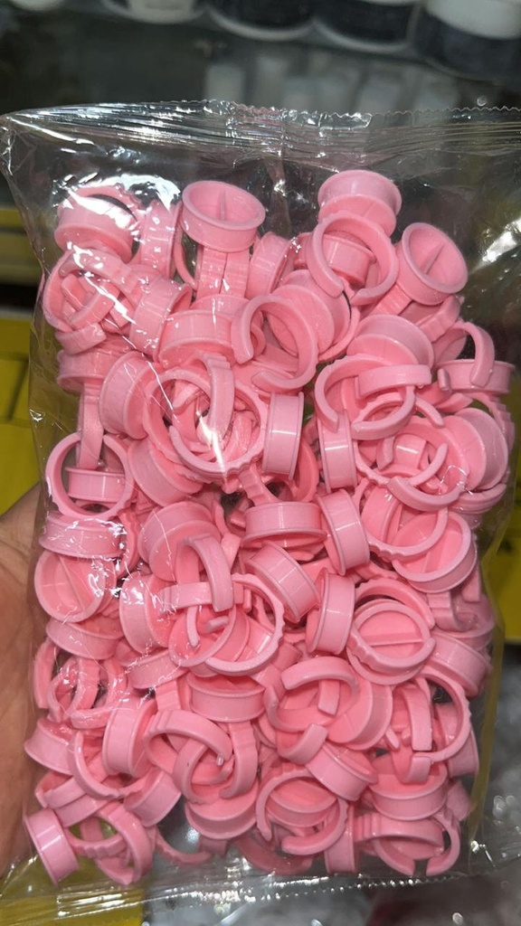 Anillo goma pestañas paq grande