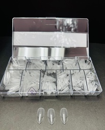 tips gel x 500 unid almond